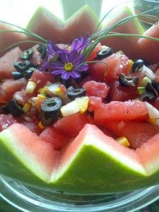 Watermelon salad